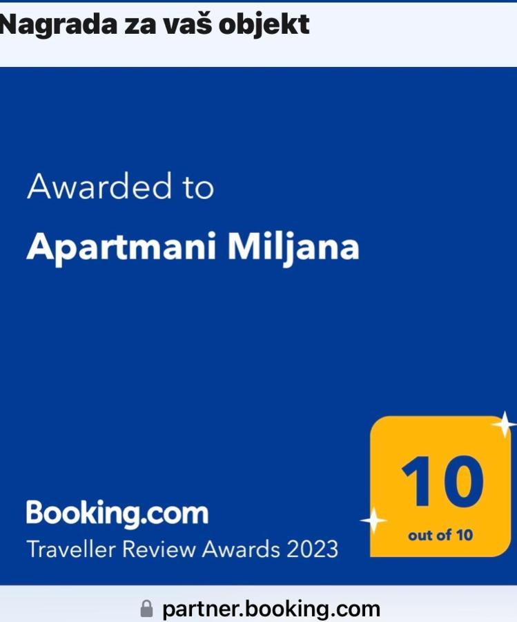 Apartmani Miljana Bar Zewnętrze zdjęcie